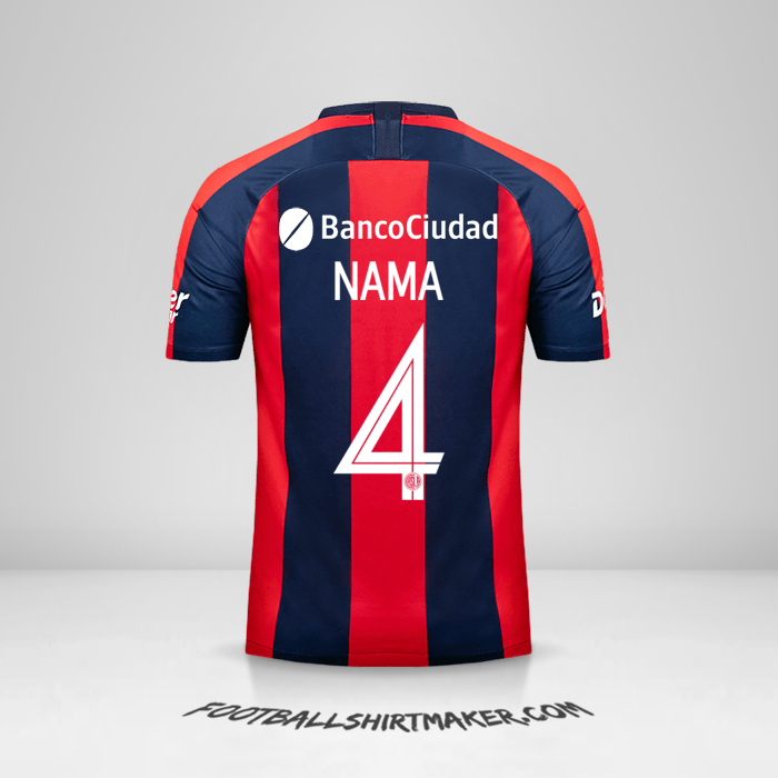 Jersey San Lorenzo Libertadores 2019 -  nama - 4