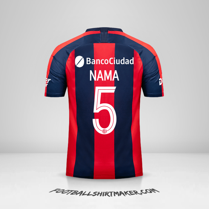Jersey San Lorenzo Libertadores 2019 -  nama - 5