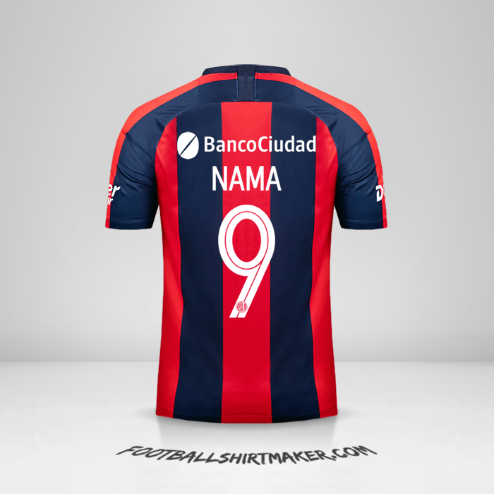Jersey San Lorenzo Libertadores 2019 -  nama - 9