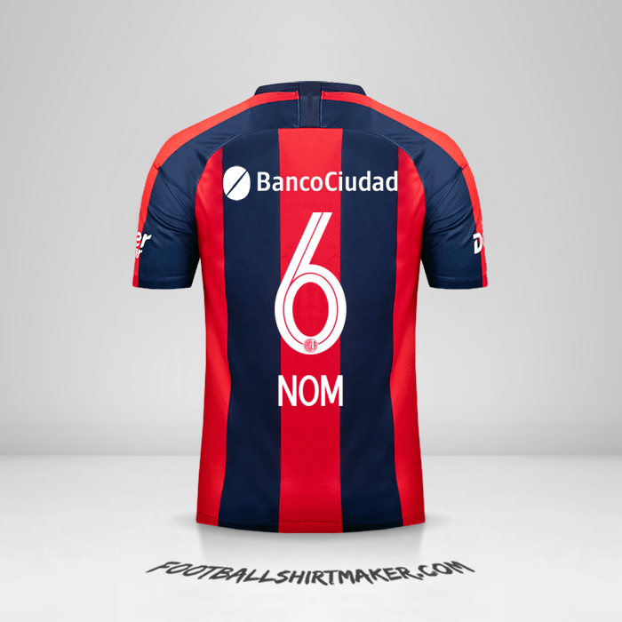 Maillot San Lorenzo 2019 -  nom - 6