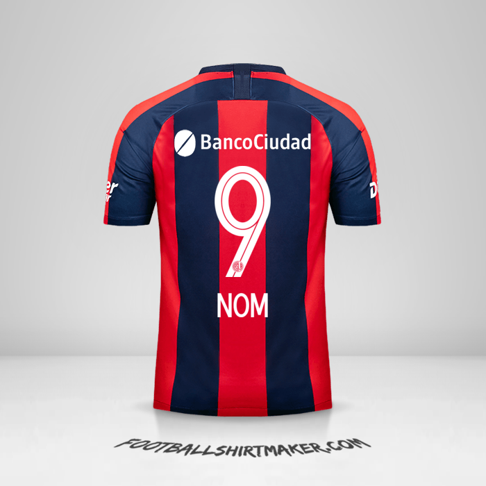 Maillot San Lorenzo 2019 -  nom - 9