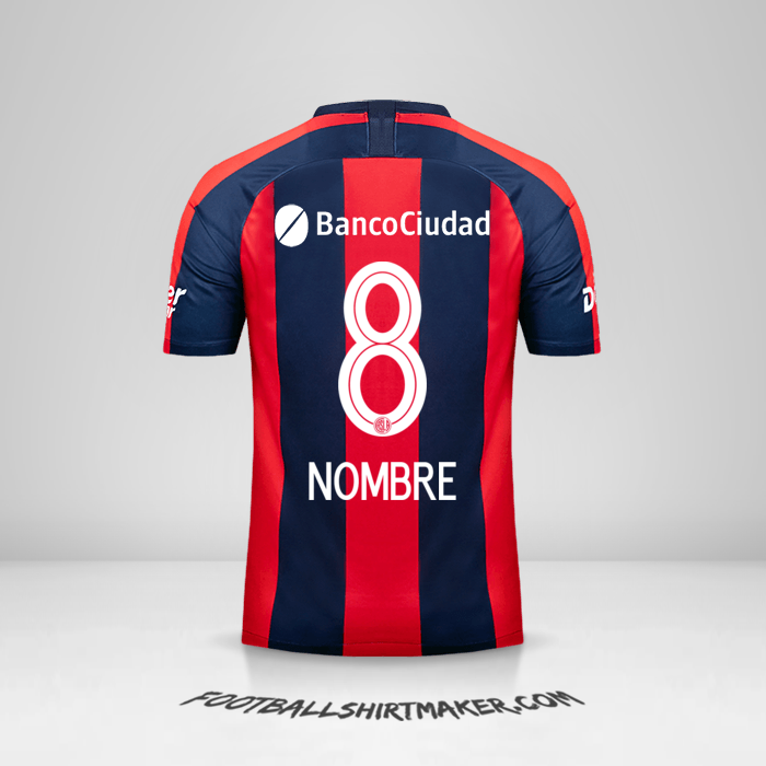 Camiseta San Lorenzo 2019 -  nombre - 8