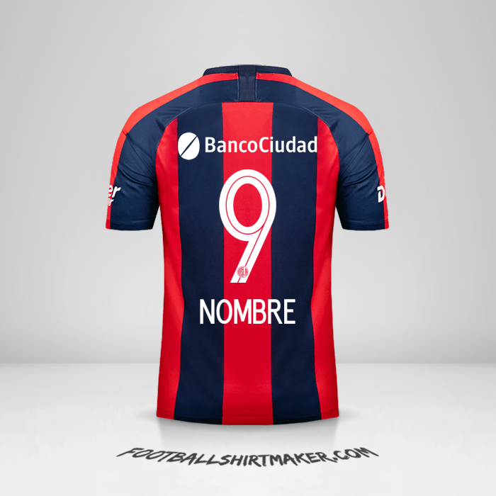 Camiseta San Lorenzo 2019 -  nombre - 9