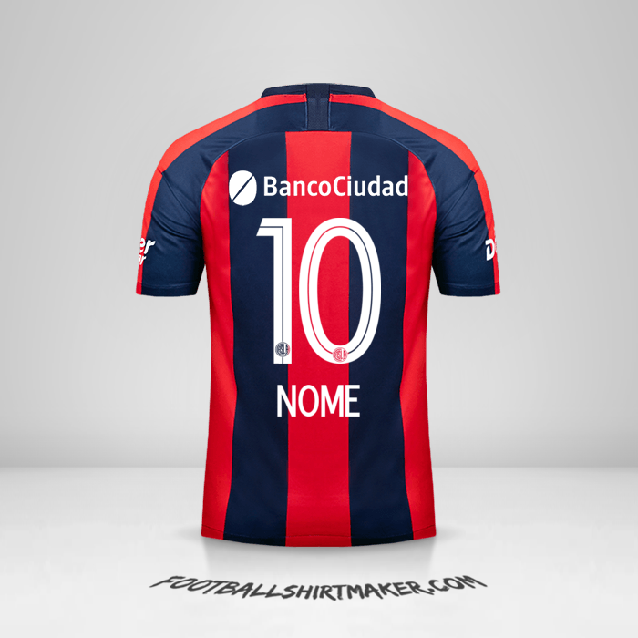 Camisola San Lorenzo 2019 -  nome - 10