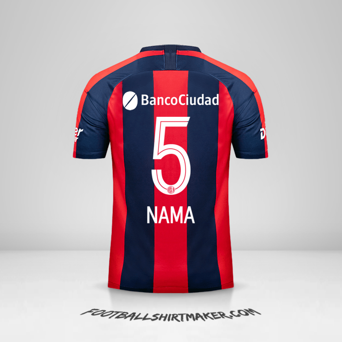 Jersey San Lorenzo 2019 -  nama - 5