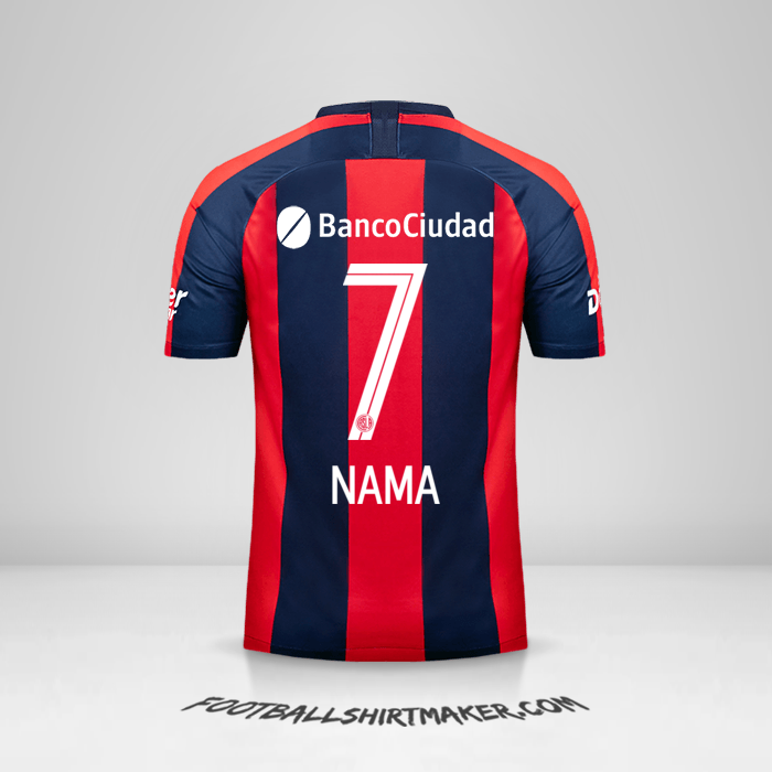 Jersey San Lorenzo 2019 -  nama - 7