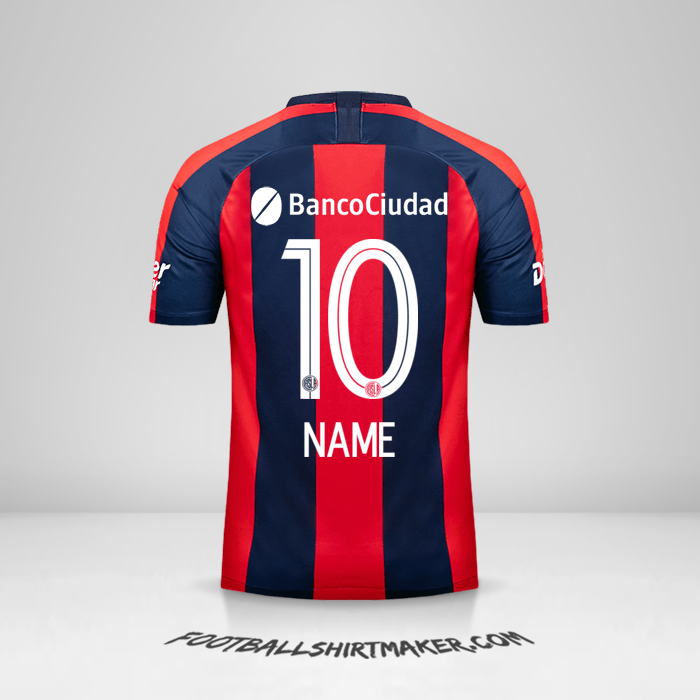 Trikot San Lorenzo 2019 -  name - 10