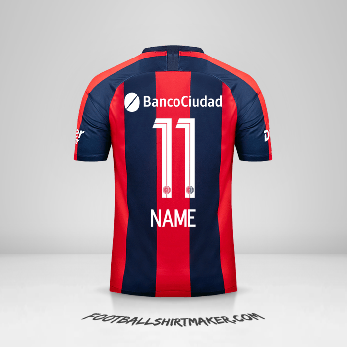 Jersey San Lorenzo 2019 -  name - 11