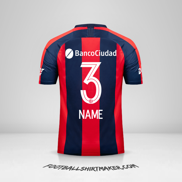 Shirt San Lorenzo 2019 -  name - 3