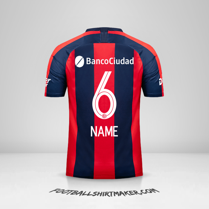 Trikot San Lorenzo 2019 -  name - 6