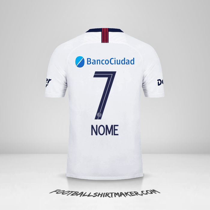 Maglia San Lorenzo 2019 Seconda -  nome - 7