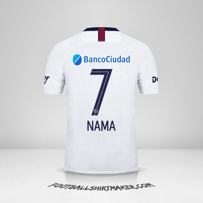 Jersey San Lorenzo 2019 Alternatif -  nama - 7