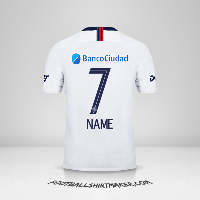 Trikot San Lorenzo 2019 Auswärts -  name - 7
