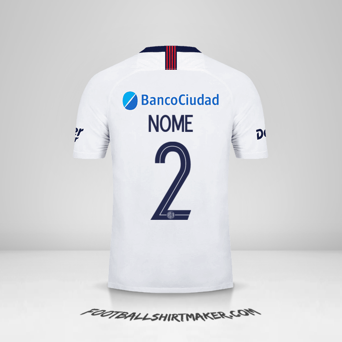 Maglia San Lorenzo Libertadores 2019 Seconda -  nome - 2