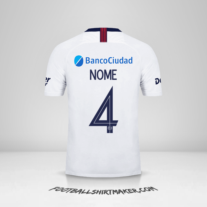 Maglia San Lorenzo Libertadores 2019 Seconda -  nome - 4