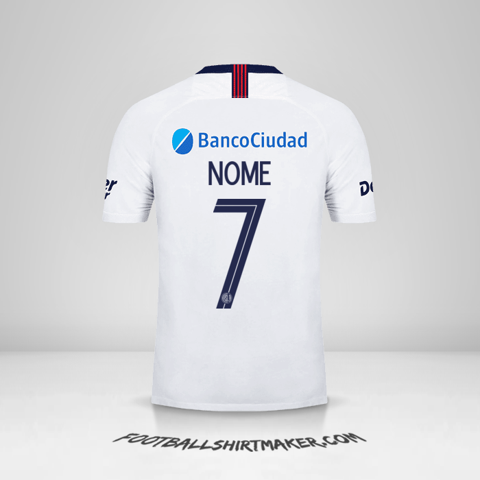 Maglia San Lorenzo Libertadores 2019 Seconda -  nome - 7