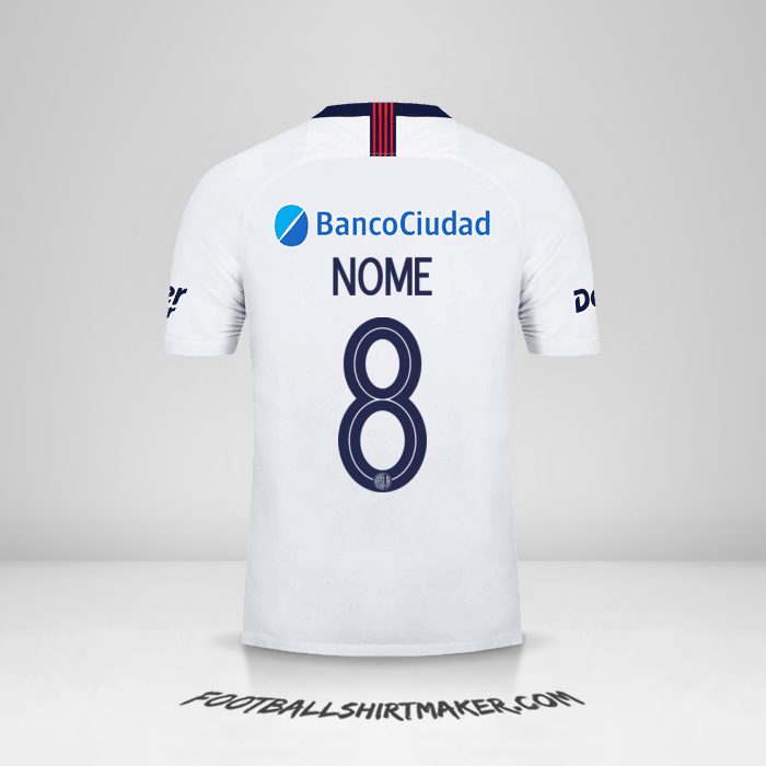 Maglia San Lorenzo Libertadores 2019 Seconda -  nome - 8