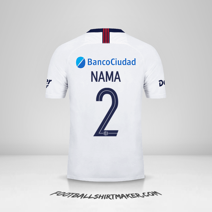 Jersey San Lorenzo Libertadores 2019 Alternatif -  nama - 2