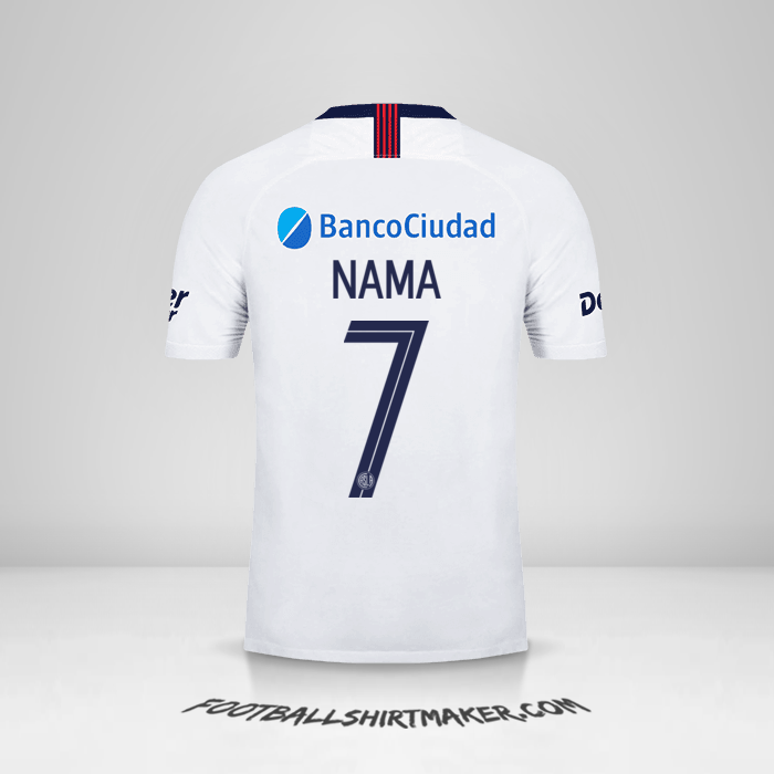 Jersey San Lorenzo Libertadores 2019 Alternatif -  nama - 7