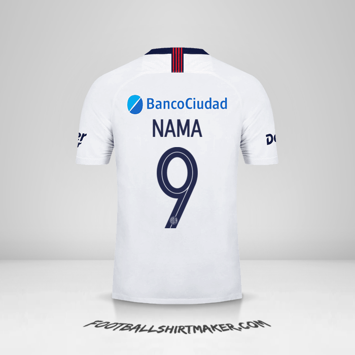 Jersey San Lorenzo Libertadores 2019 Alternatif -  nama - 9