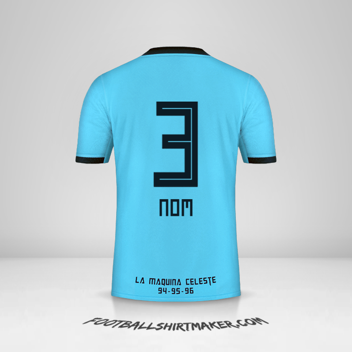 Maillot Sporting Cristal 2019 -  nom - 3