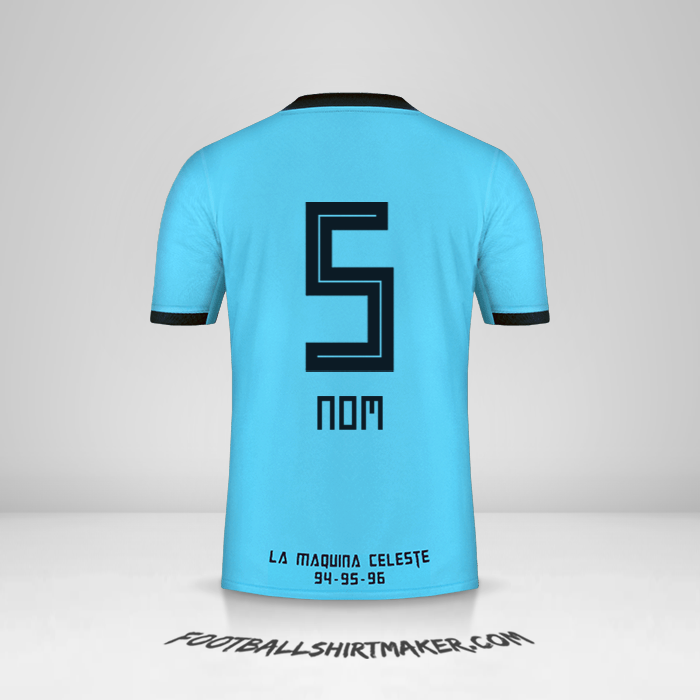 Maillot Sporting Cristal 2019 -  nom - 5