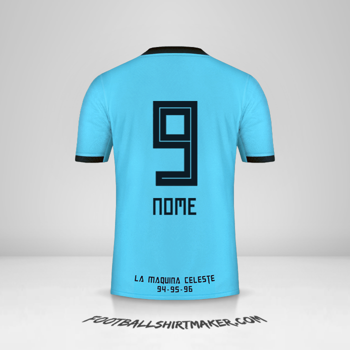 Camisola Sporting Cristal 2019 -  nome - 9