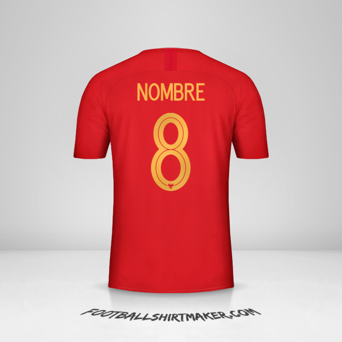 Jersey Indonesia 2018 -  nombre - 8