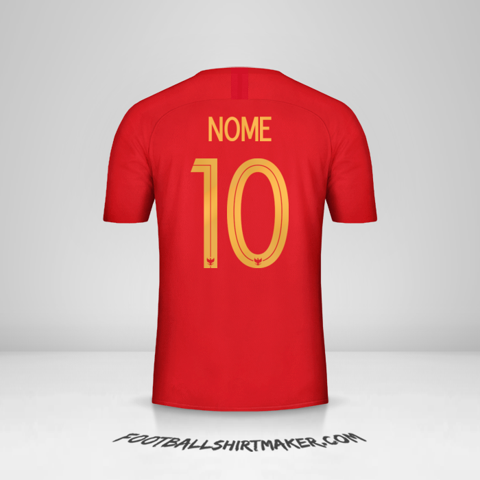 Maglia Indonesia 2018 -  nome - 10