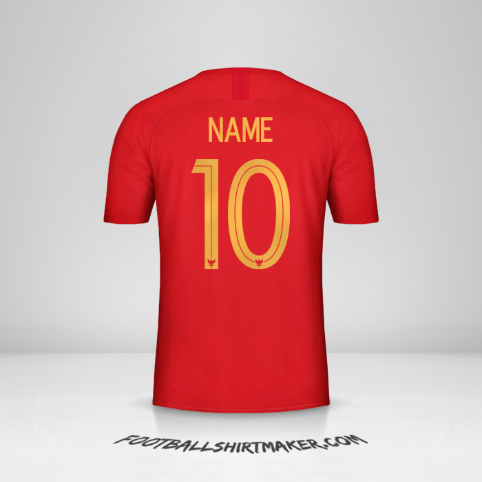 Jersey Indonesia 2018 -  name - 10