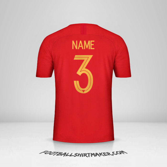 Shirt Indonesia 2018 -  name - 3