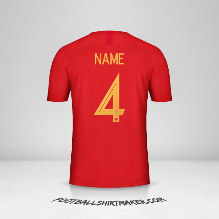 Shirt Indonesia 2018 -  name - 4