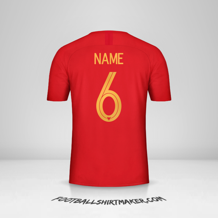 Jersey Indonesia 2018 -  name - 6