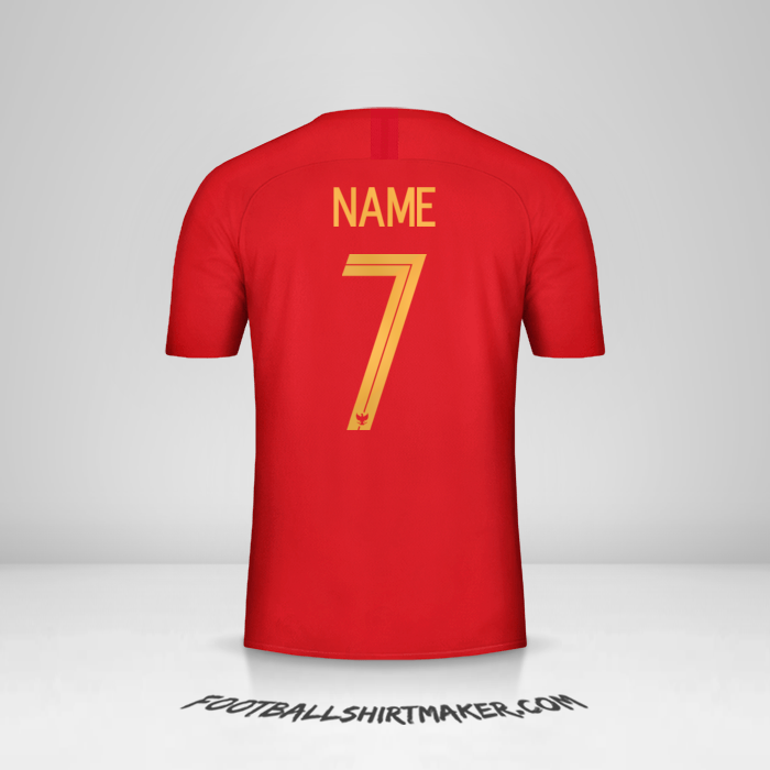 Shirt Indonesia 2018 -  name - 7