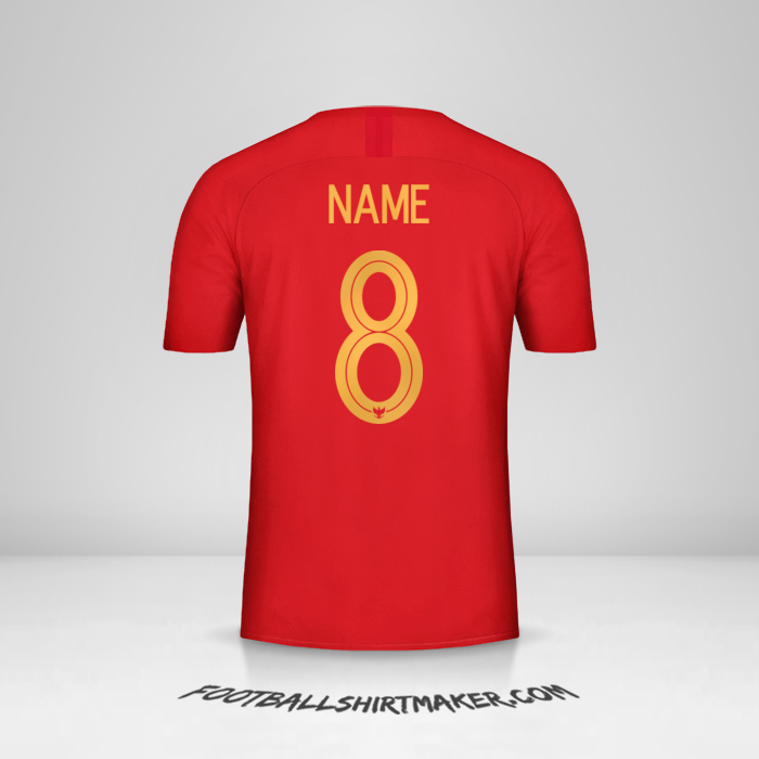 Trikot Indonesien 2018 -  name - 8