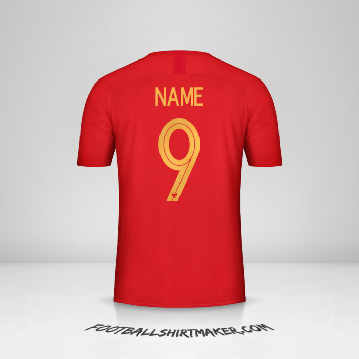Shirt Indonesia 2018 -  name - 9