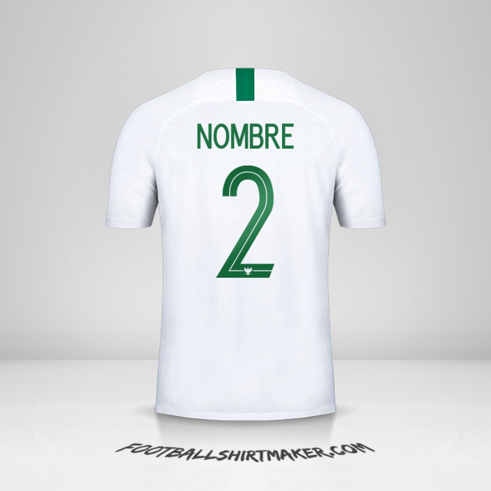 Jersey Indonesia 2018 Visita -  nombre - 2