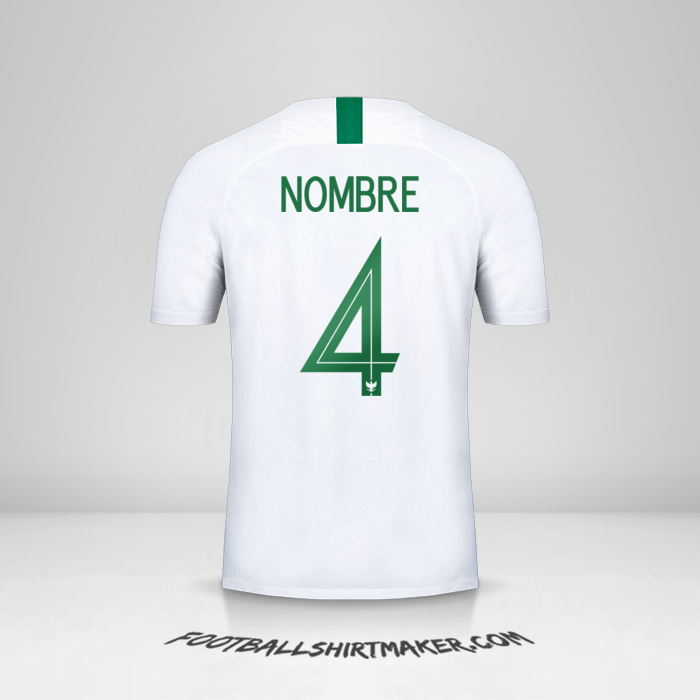 Jersey Indonesia 2018 Visita -  nombre - 4