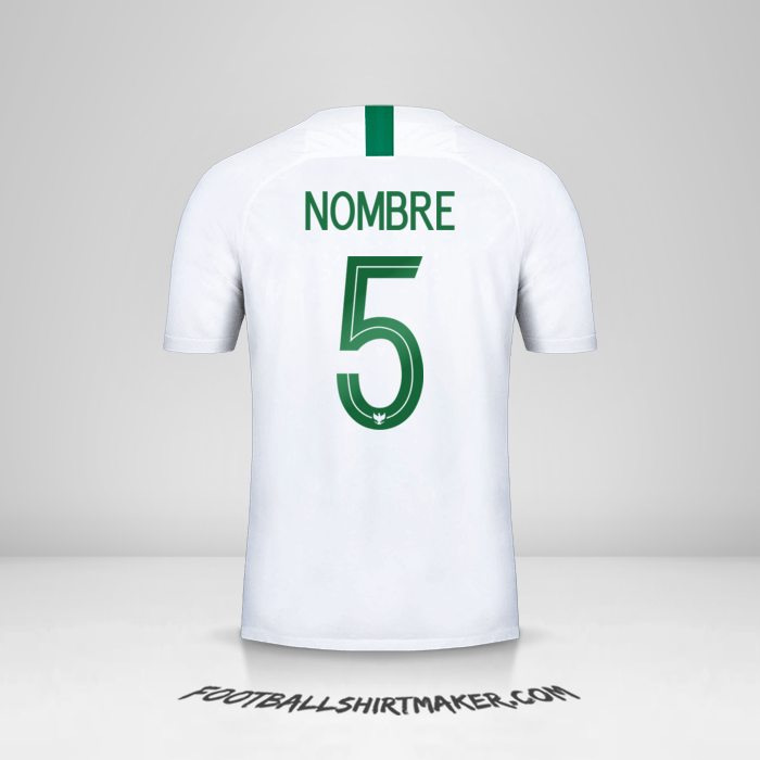 Jersey Indonesia 2018 Visita -  nombre - 5