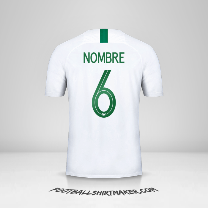 Jersey Indonesia 2018 Visita -  nombre - 6