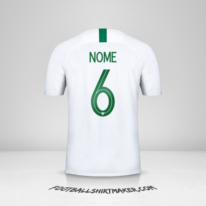 Camisa Indonésia 2018 Alternativa -  nome - 6