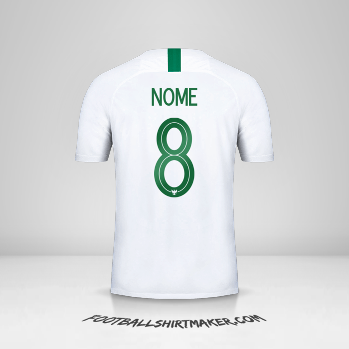 Maglia Indonesia 2018 Seconda -  nome - 8