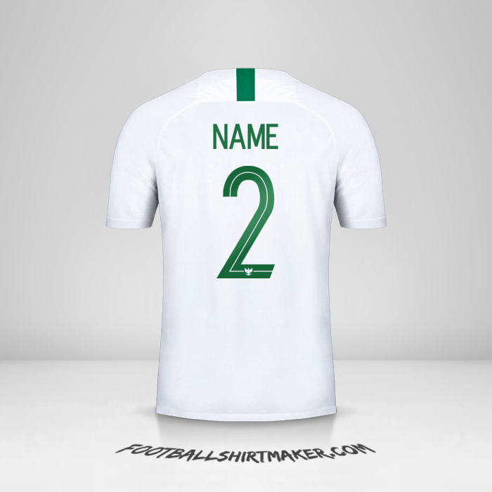 Trikot Indonesien 2018 Auswärts -  name - 2