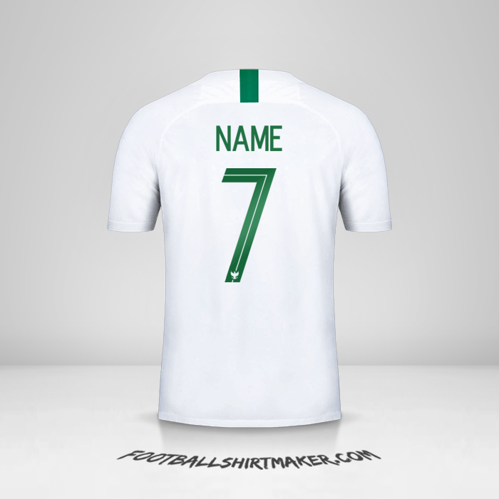 Shirt Indonesia 2018 Away -  name - 7