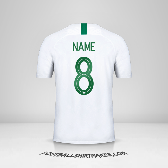 Jersey Indonesia 2018 Away -  name - 8