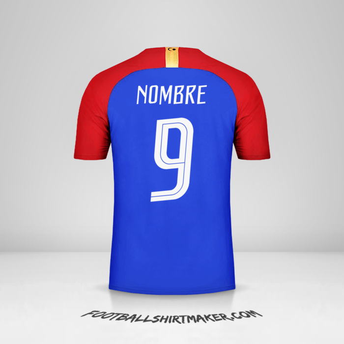 Camiseta Malasia 2018 Visita -  nombre - 9