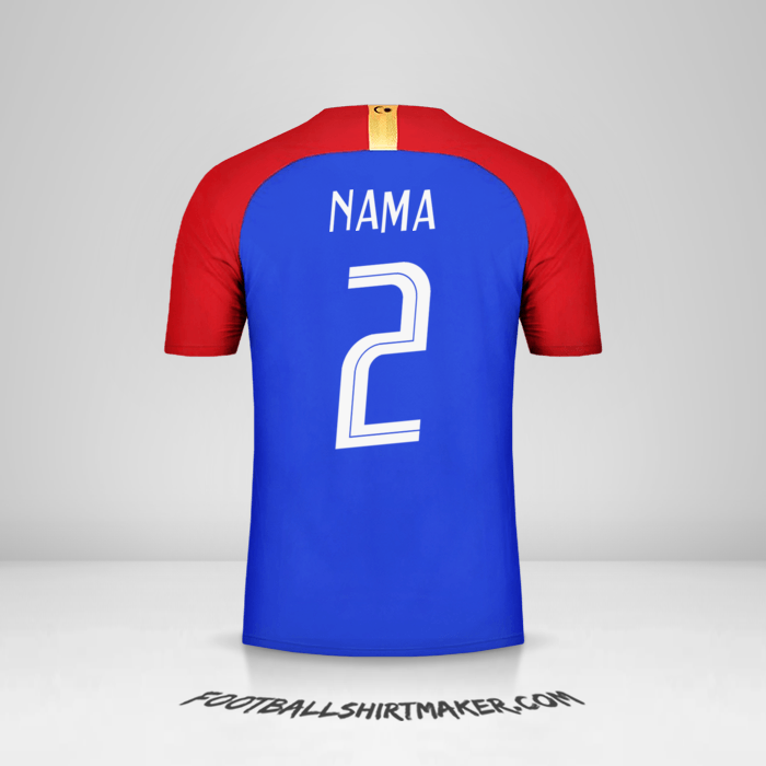 Jersey Malaysia 2018 Alternatif -  nama - 2