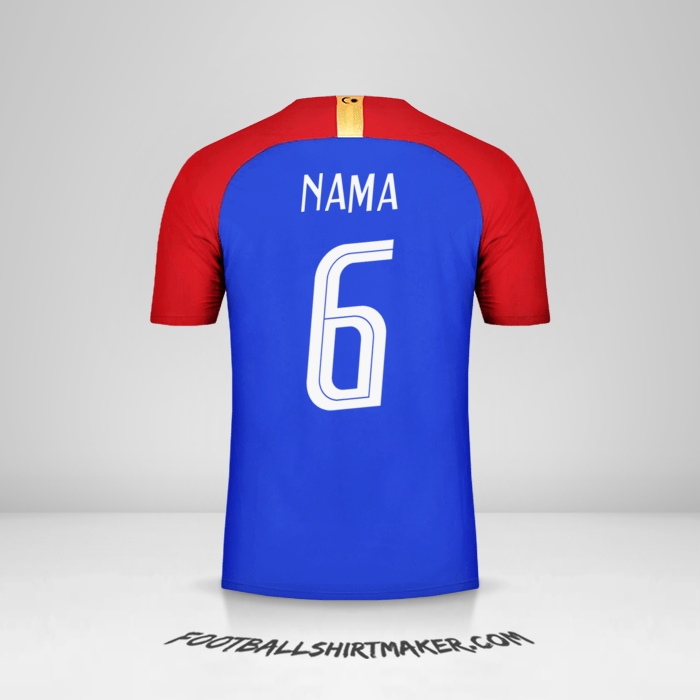 Jersey Malaysia 2018 Alternatif -  nama - 6
