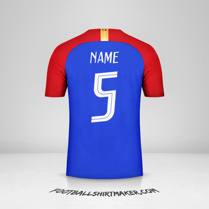 Jersey Malaysia 2018 Away -  name - 5