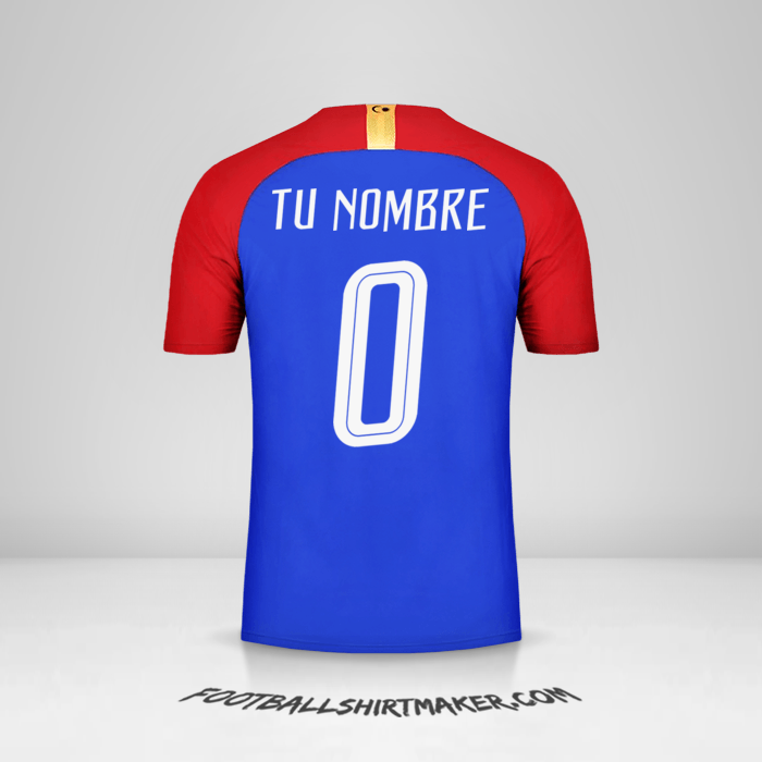 Camiseta Malasia 2018 II -  tu nombre - 0